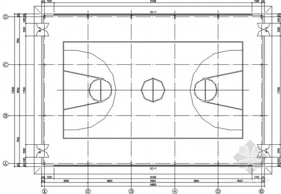 室内篮球场施工图详细介绍与方法指南