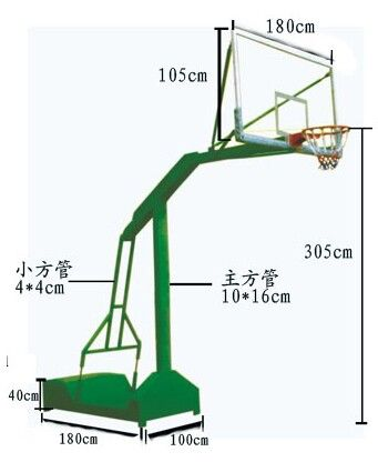 国标篮球架尺寸详解（必备知识，让你选购更得心应手）-第3张图片-www.211178.com_果博福布斯